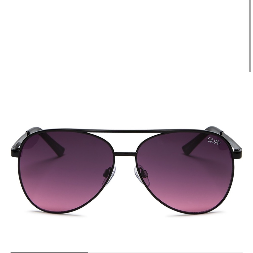 QUAY Women's Vivienne Mini Aviator Sunglasses 54mm